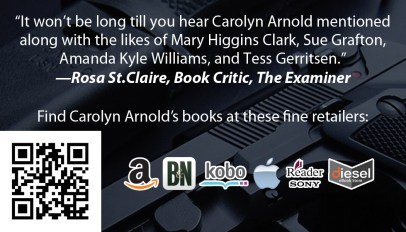 Carolyn Arnold Business Card Back 2013