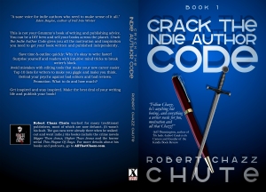 By the way, Crack the Indie Author Code 2nd Edition is out in paperback at $9.99. Smaller format, with jokes.